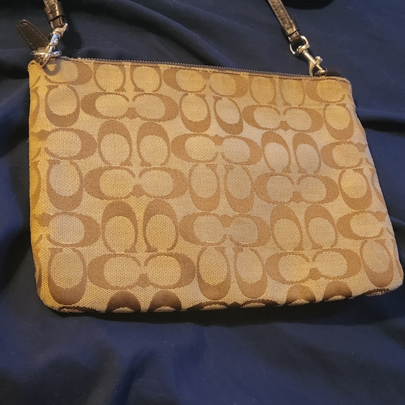 Brown Vintage Coach Crossbody purse - Picture 2 of 2